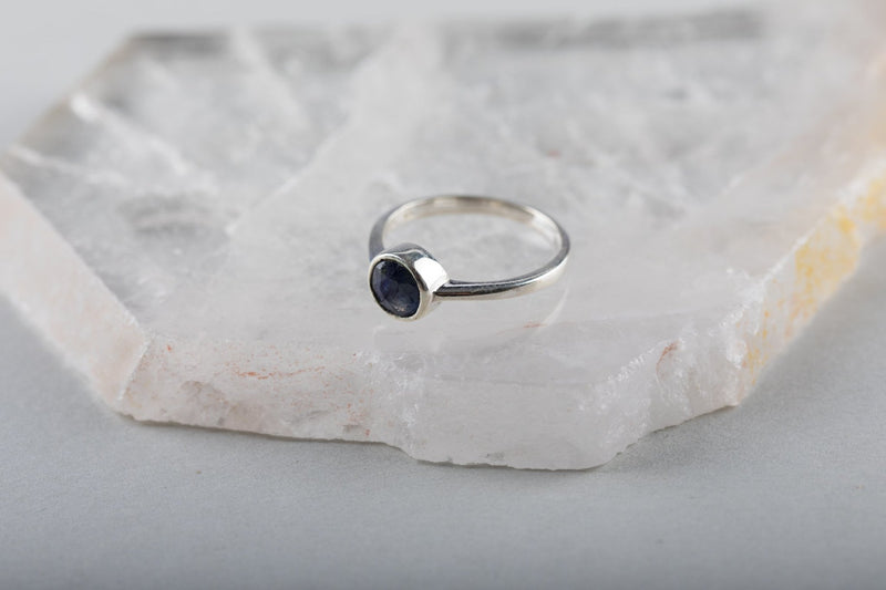 Blue Sapphire Ring - Kat's Collection