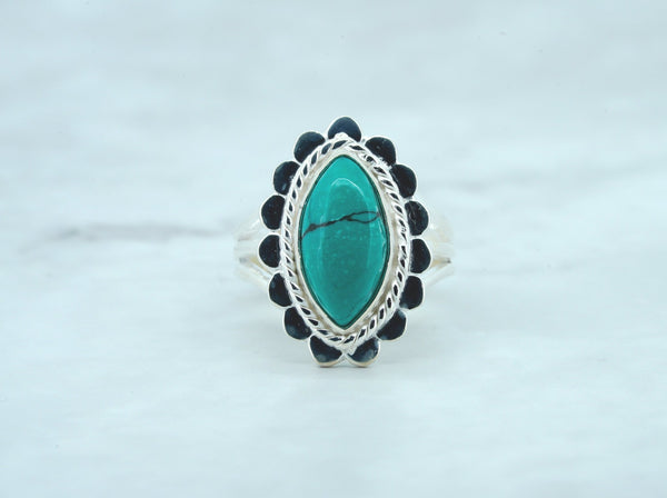 Marquise Turquoise Ring - Kat's Collection