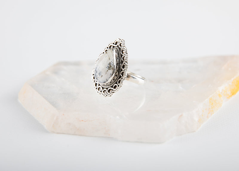 Dendritic Opal Ring - Kat's Collection