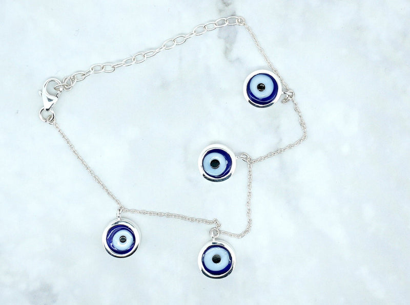 Evil Eye Charm Bracelet - Kat's Collection