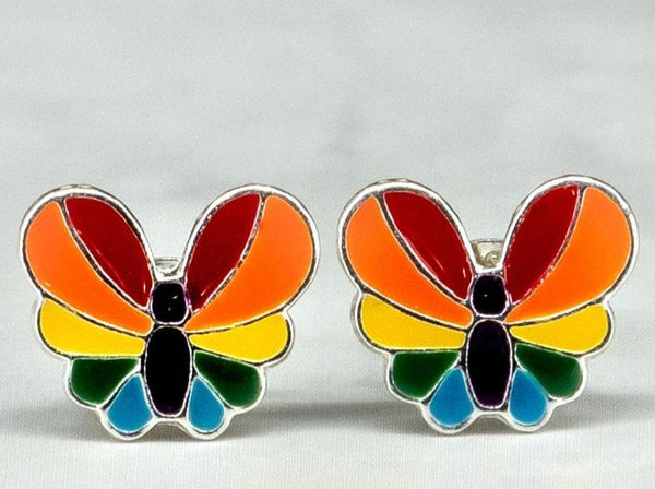 Kids Butterfly Stud Earrings - Kat's Collection