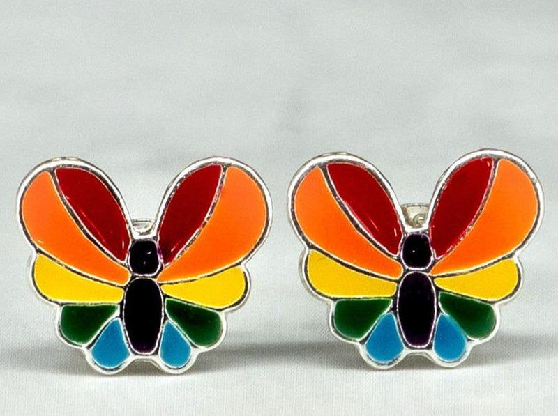 Kids Butterfly Stud Earrings - Kat's Collection