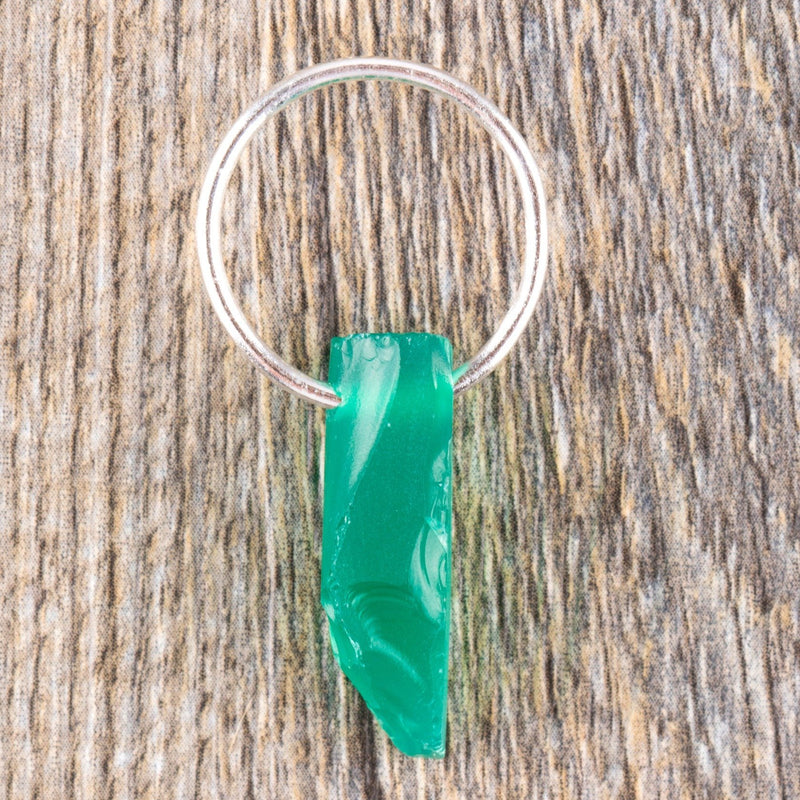 Raw Emerald Pendant - Kat's Collection