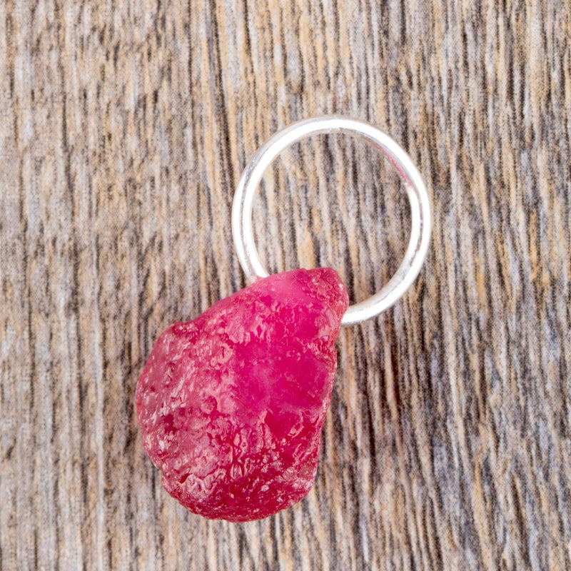 Raw Ruby Pendant - Kat's Collection
