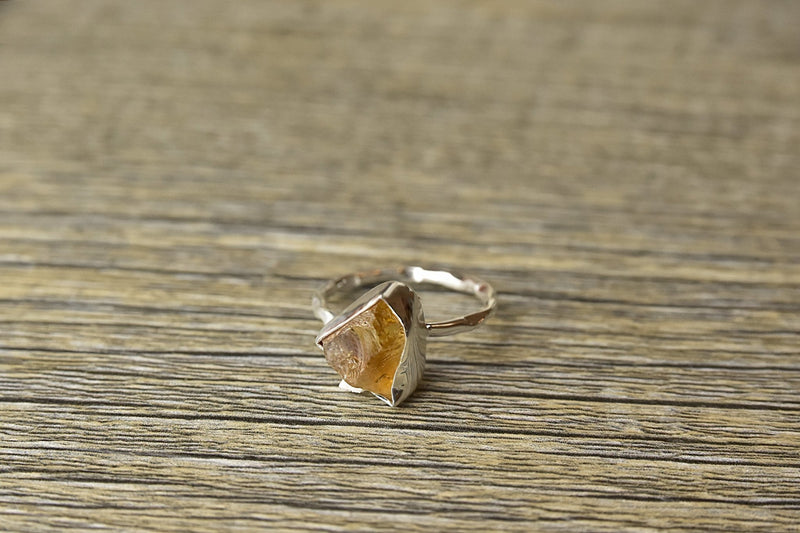 Rough Citrine Ring - Kat's Collection