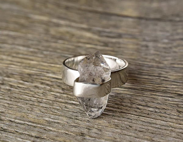 Rough Herkimer Ring - Kat's Collection