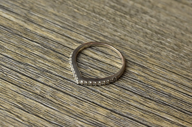 Silver Wishbone Ring - Kat's Collection