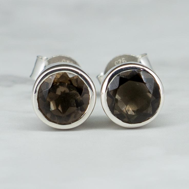 Smoky Quartz Earrings - Kat's Collection