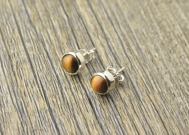 Tiger Eye Earrings - Kat's Collection