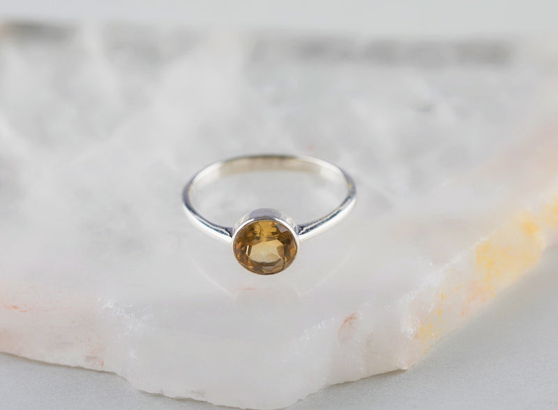 Yellow Topaz Ring - Kat's Collection